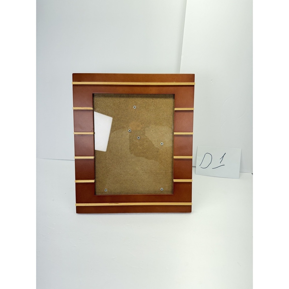 Weston Gallery‎ Walnut Flat Stripe 8x10 Picture Frame Wood Tabletop Display